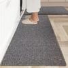 Long Linen Weave Bath Mat Soft Entrance Doormat Kitchen Decoration Kitchen Rug  Living Room
