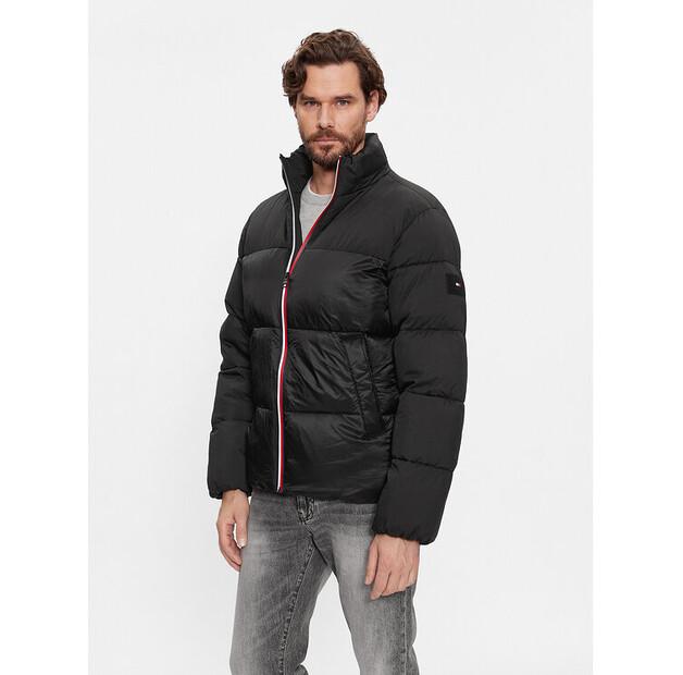 

Пуховик Tommy Hilfiger Tech Stand Collar MW0MW27586 черный Regular Fit M