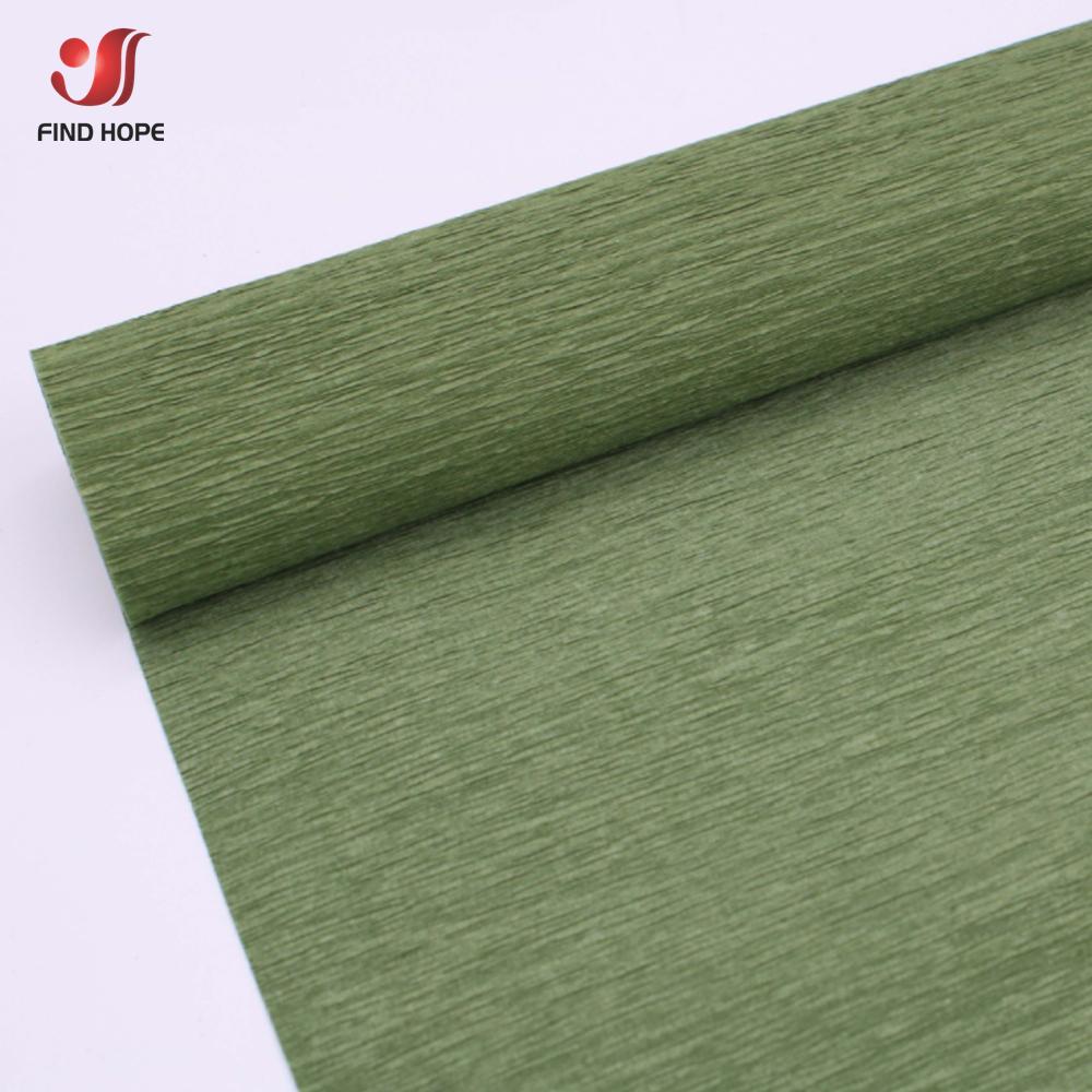 15 Colors 250x25cm Colored Crepe Paper Roll Origami Crinkled Crepe Paper DIY Flowers Decoration Gift Wrapping Paper Fold Crafts