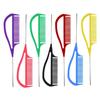 Metal Pin Tail Comb Hairdressers Barbers Rat Tail Comb for Styling Teasing Wide Tooth Pick Stylist Braiding Combs