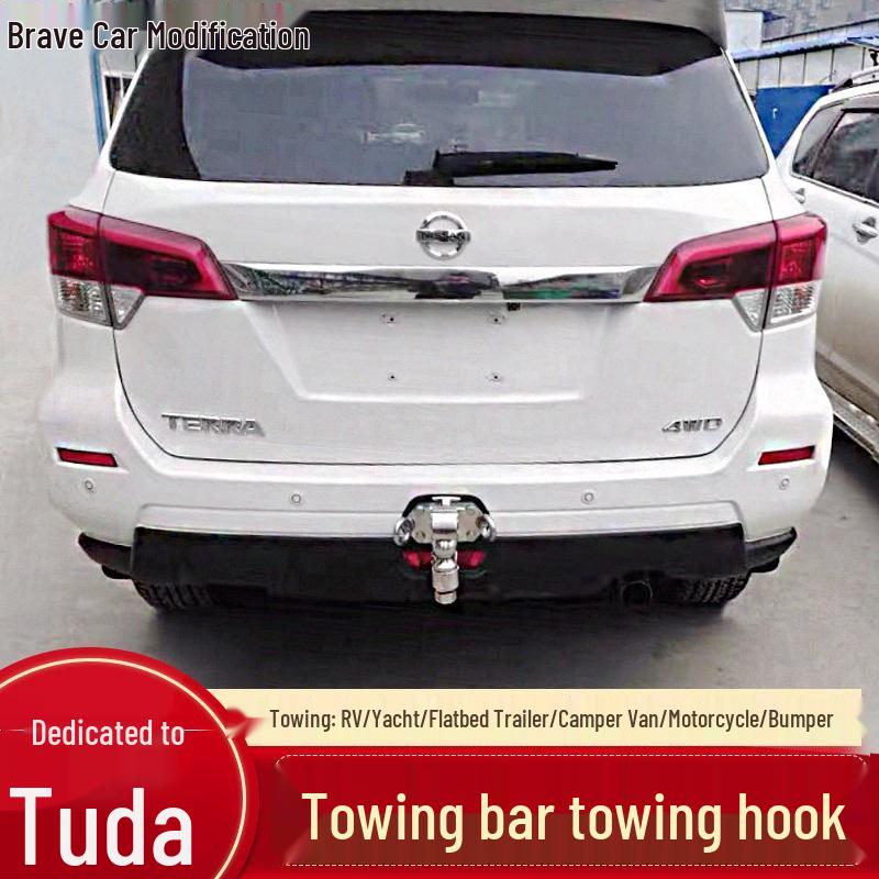 Nissan Terra Trailer Hooks & Tow Supports: Specialized Rear Hooks and Modified Tow Bars