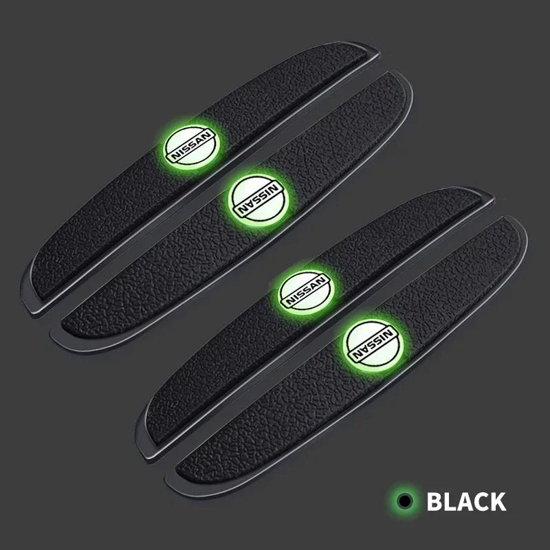 

B6 VW For Volkswagen 4pcs Car Door Anti-collision Bumper Strips Luminous Sticker For Volkswagen Polo Golf 3 4 5 6 7 8 6 T5 B4 B5