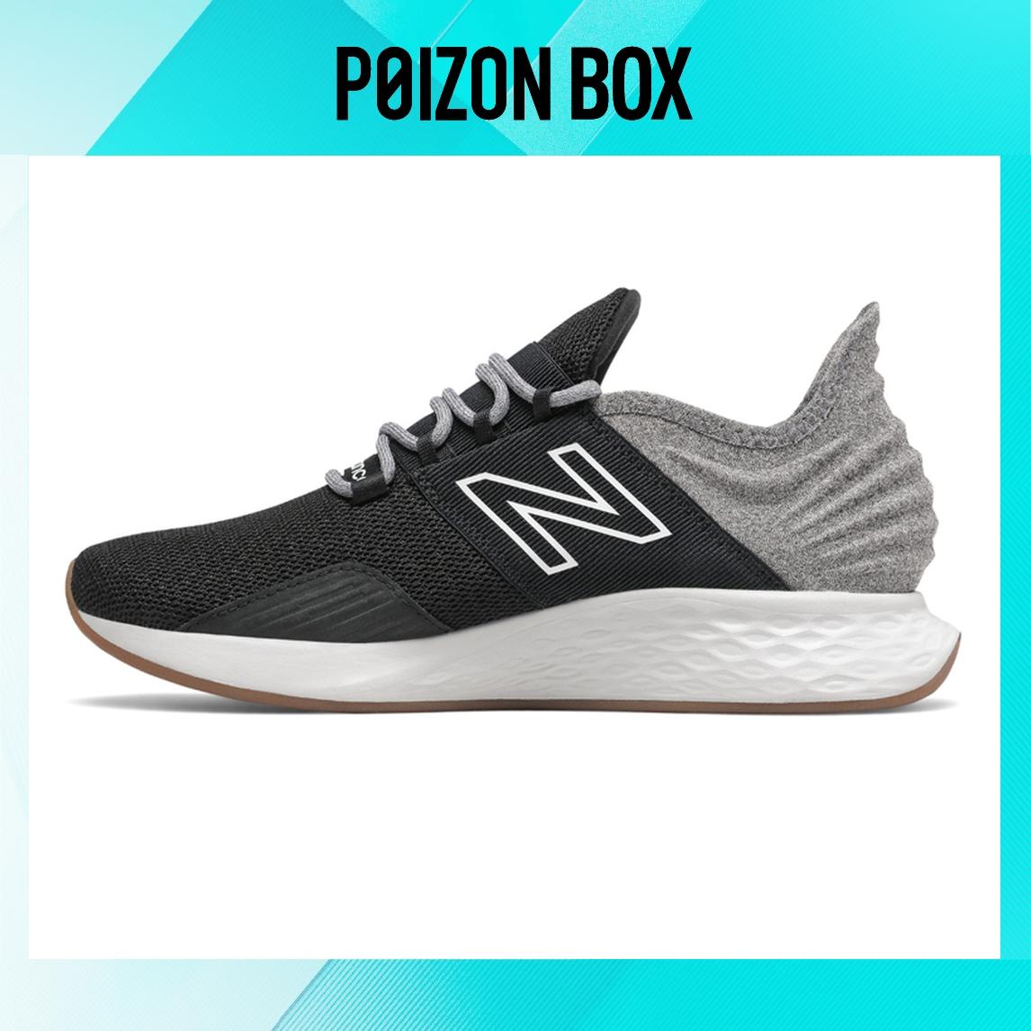 

кроссовки New Balance Wmns Fresh Foam Roav Tee Shirt - Black Light Aluminum WROAVTK