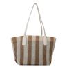 Chic Summer Tote Bag For Women Simple Elegant Design With Phone Pocket And Inner Pockets