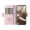 YIKATU YK-003 For Motorola Edge 50 5G Case Wallet Stand Leather Phone Cover Side Buckle