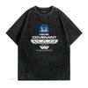 Alien Covenant Crew Member Mens T Shirt vintage Washed Comfortable homme designer clothes Slightly streetwear Versatile fashion