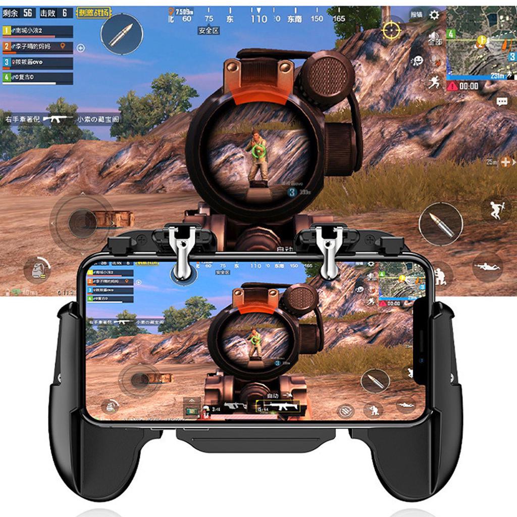 Buy Mobile Game Controller For PUBG 4in1 Gamepad Shoot And Aim Trigger ...
