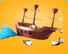 Penguin Pirate Ship Balance Game - Parent-Child Interactive Toy