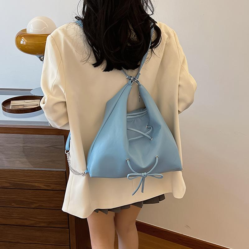 High-value Large Capacity Commuting Backpack Spring Tote Bag Women's New Personalized Shoulder Bag Beautiful Backpack, Outing