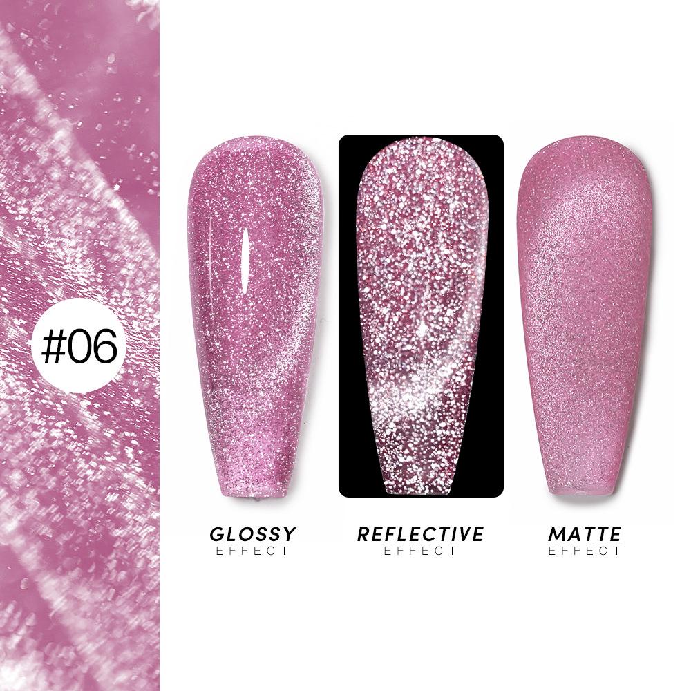 2024 Trendy 36-Color Cat Eye Nail Gel Set - Sparkly UV Gel for Salon Use