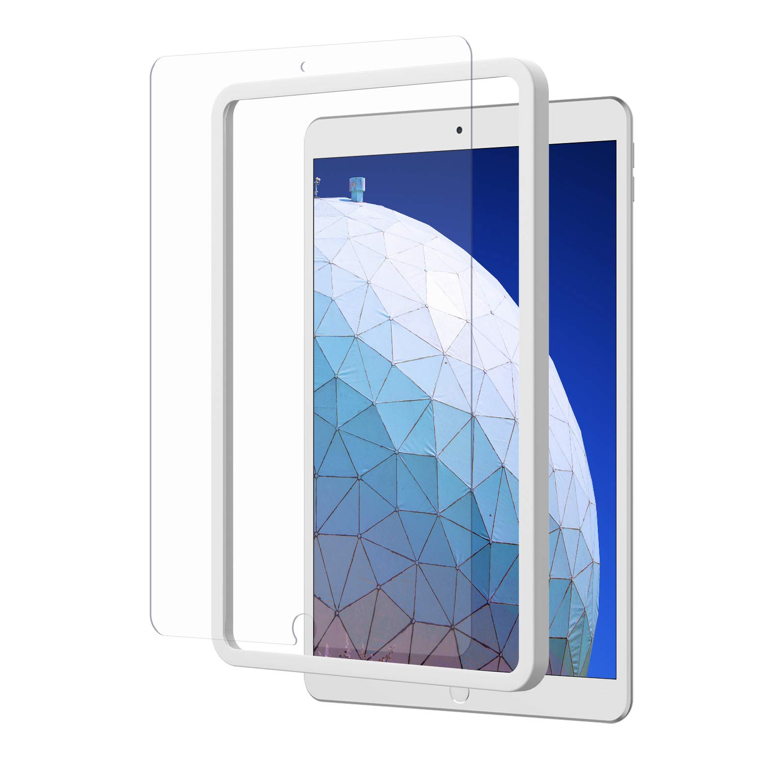

NIMASO стеклянная пленка для iPad Air3 2019 iPad Pro закаленное стекло ЖК-экран защитная пленка с направляющей рамкой NTB17C04 / 10.5