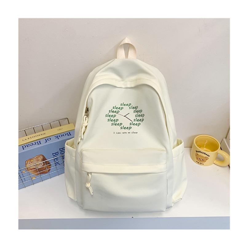 School Bag New Fresh and Sweet Dopamine Candy Color Backpack Junior High School Students Lightweight Large Capacity Backpack