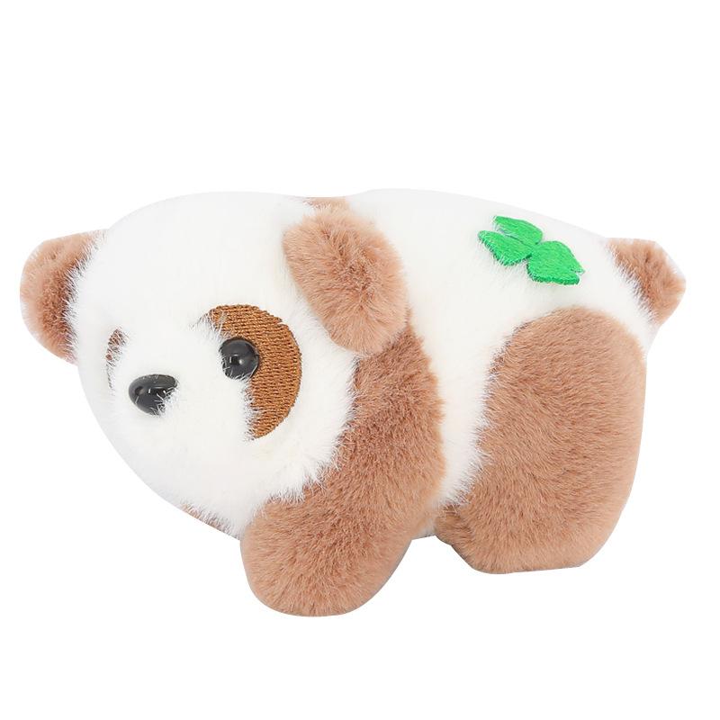 

Panda Plush Highquality Bear Keychain 12cm With Soft And Fluffy Texture коричневий