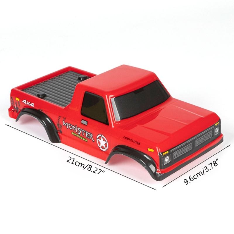 1/24 RC Car Plastics 125mm Wheelbase Body Shell for Axials SCX24 1:24 Model Rc Truck Crawler Accessories Upgrading Parts