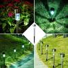 ZORAST Solar Lights, Outdoor IP65 Waterproof LED Garden Lights, Set of 12, Outdoor Lighting, Auto OnOff, White