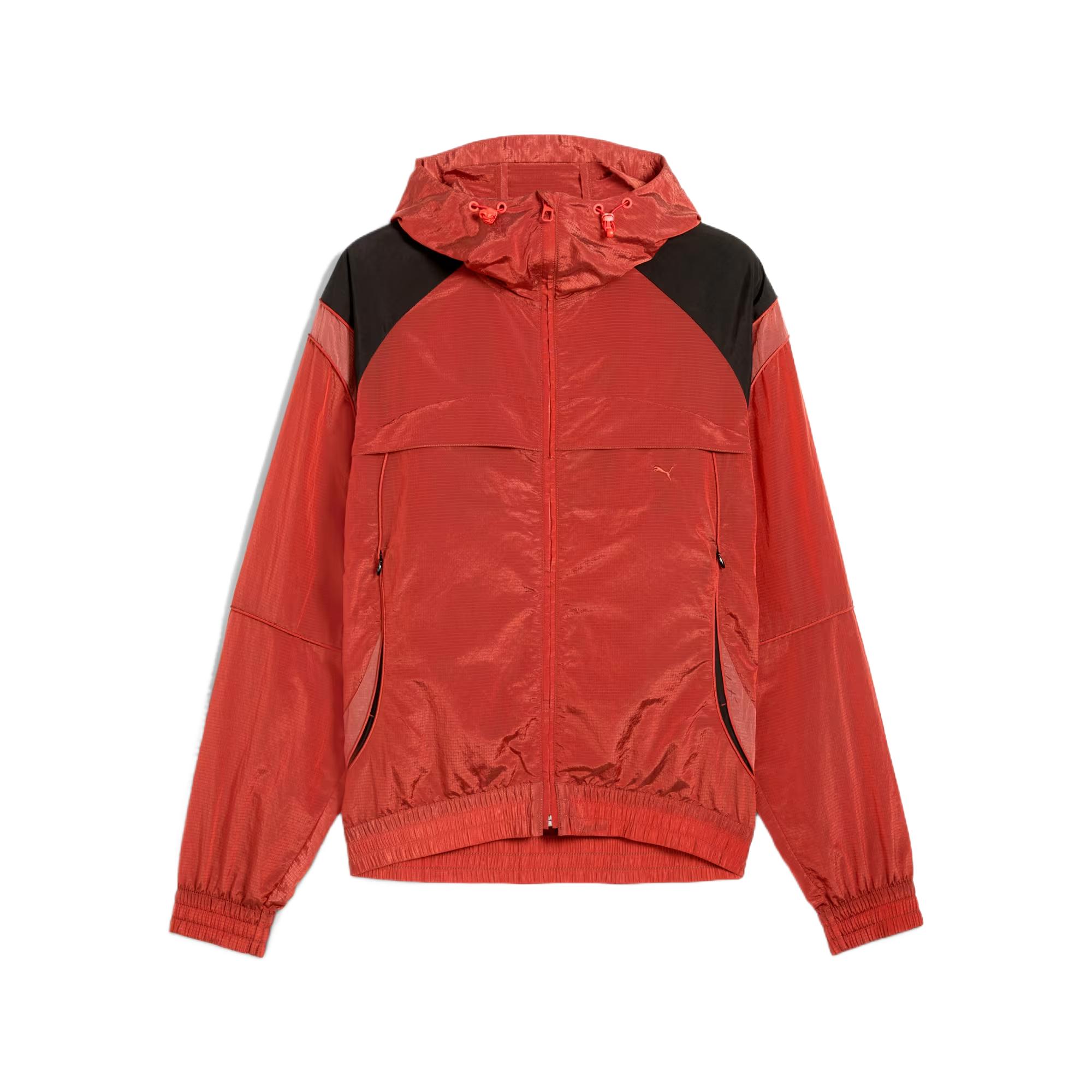 Puma Mostroverse Clrt Fashion Soft Versatile Comfortable Jacket Unisex jackets Red 632037-15 XL