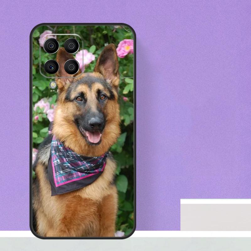 German Shepherd Dog For Samsung Galaxy M15 M55 M13 M33 M53 M21 M31 M51 M30s M20 M14 M34 M54 M12 M32 M52 Case