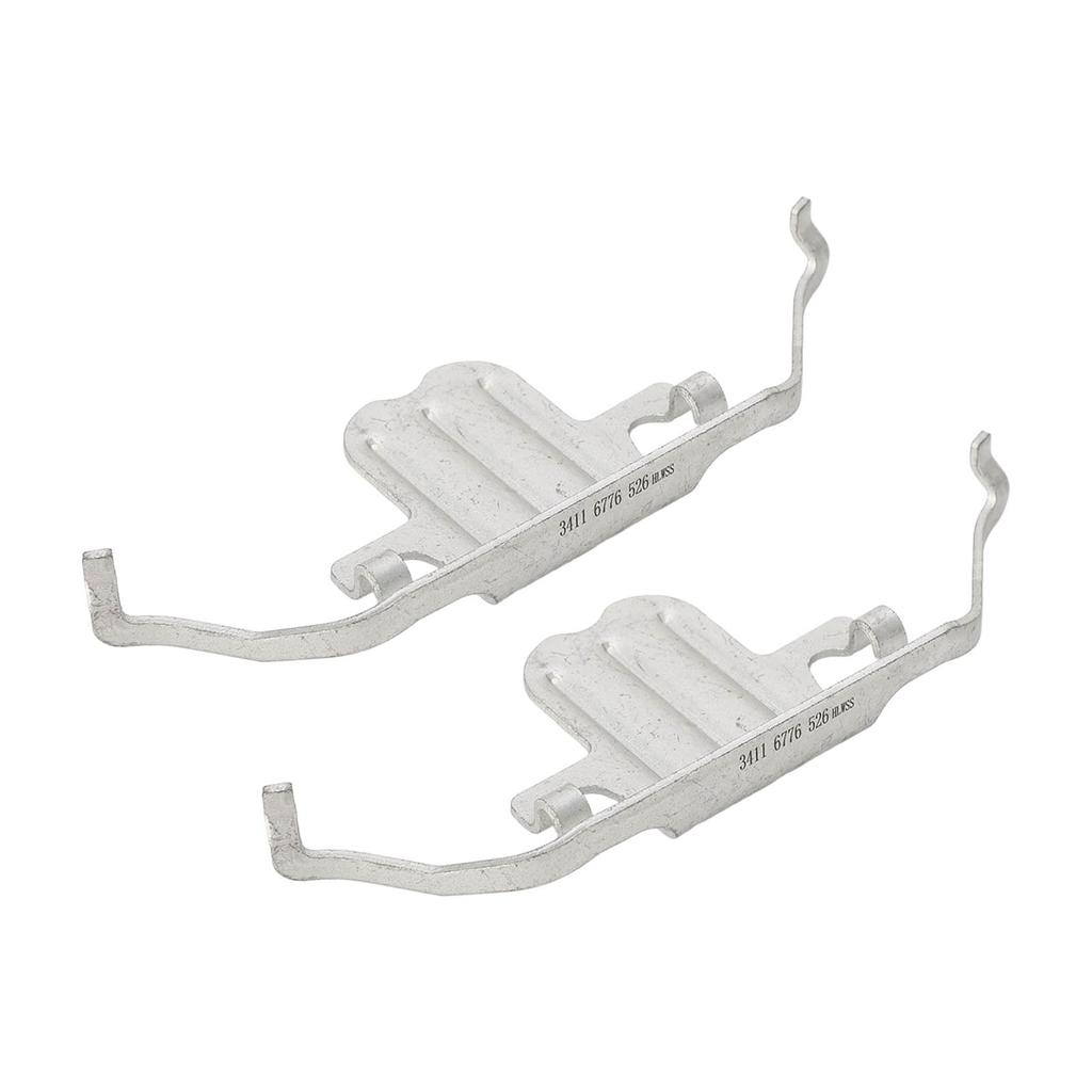 2PCS Brake Pad Retainer Clip 34116798879 Front Disc Brake Caliper Fit for 1 Series E81 120d 120i