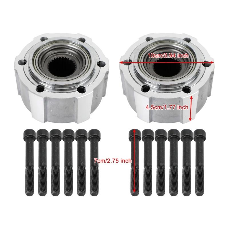 Locking Hub Kit 28 Tooth Spline for Enhancing Offroads Performances 40250-2S610 402502S610 SEAVM461HP WARN29091 AVM461HP