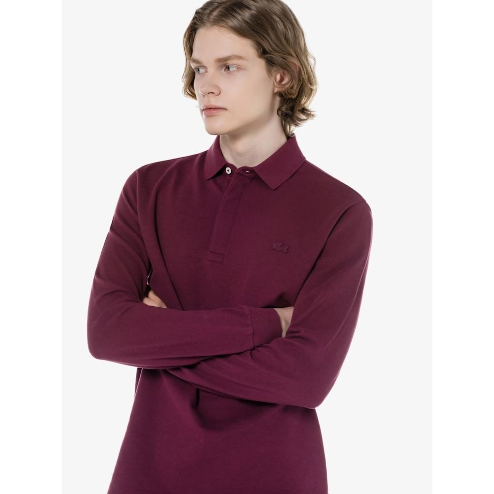 

LACOSTE Men s PARIS Paris Long Sleeve Polo PH248E 53N SML Q2NPH248E 53NSML