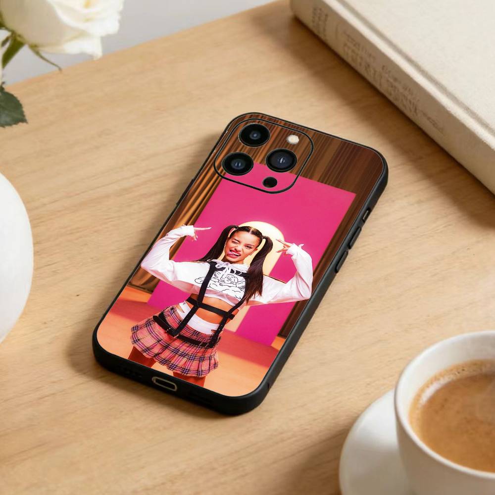 Emilia Mernes Phone Case For iPhone 16,15,14,13,12,17,Pro Max,Plus Silicone Black Case