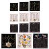 Divinations Cards Table Cloth Tapestry Reading Card Tarots Tablecloth Astrologys Witchcrafts Deck Cloth Wall Decoration