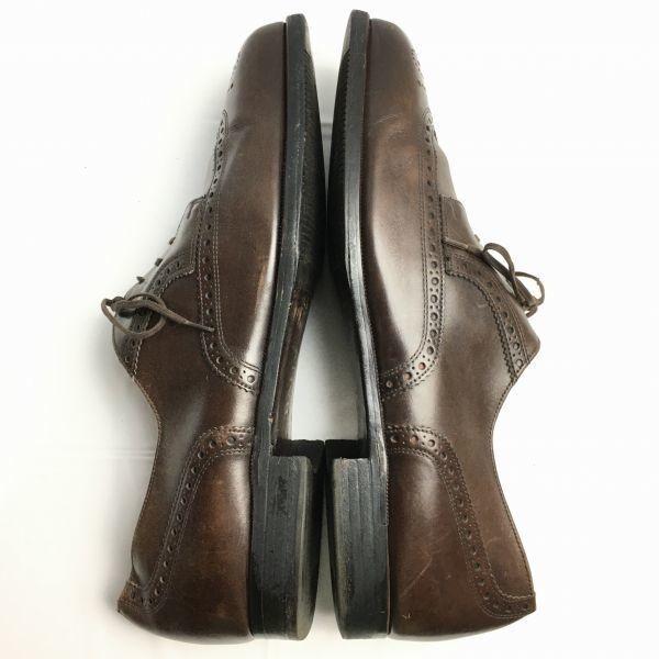 Bally Vintage Suisse Model Größe 12E Weite Passform Budapester Business Schuhe Braun Herren(GEBRAUCHT)