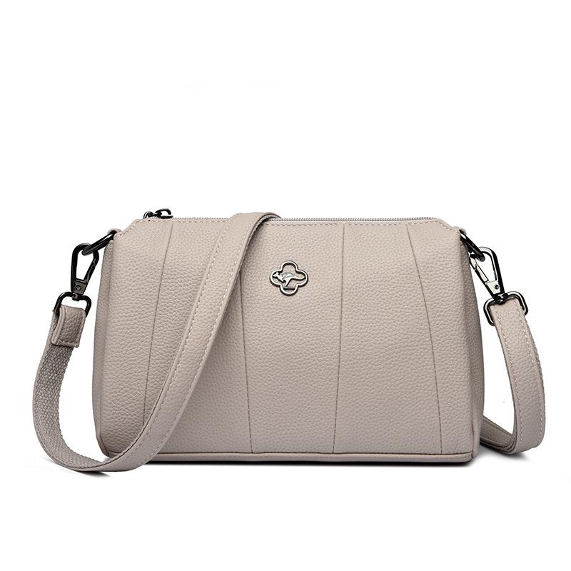 Geantă de mână: Doamnă de vârstă mijlocie, Geantă de mamă Geantă pătrată mică Geantă de umăr simplu Geantă crossbody