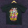 Killer Klown Aus Dem Weltall Neon T-Shirt Größe extra groß Vintage Gewaschen Unisex Oberteil Für Den Alltag Grafik Atmungsaktiv Weich