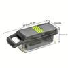 14 In 1  Multi-functional Vegetable Cutter for Home Kitchen Portable and Easy-to-clean Shredder Grater Cut Into Chunks and Cubes Grater