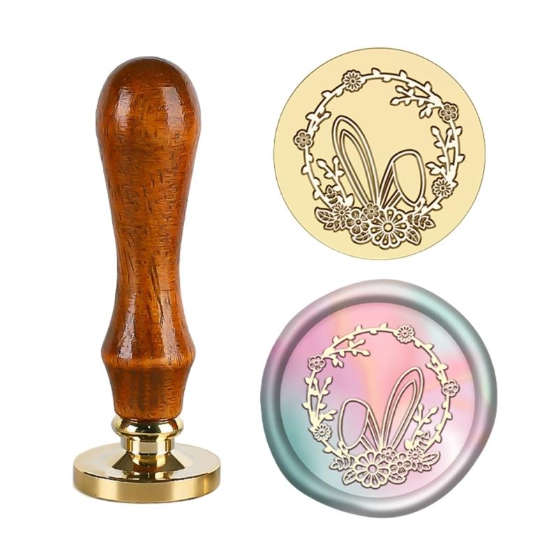 Easters Series Sealing Wax Stamps for Scrapbooking Decorations Wax Seal Stamps