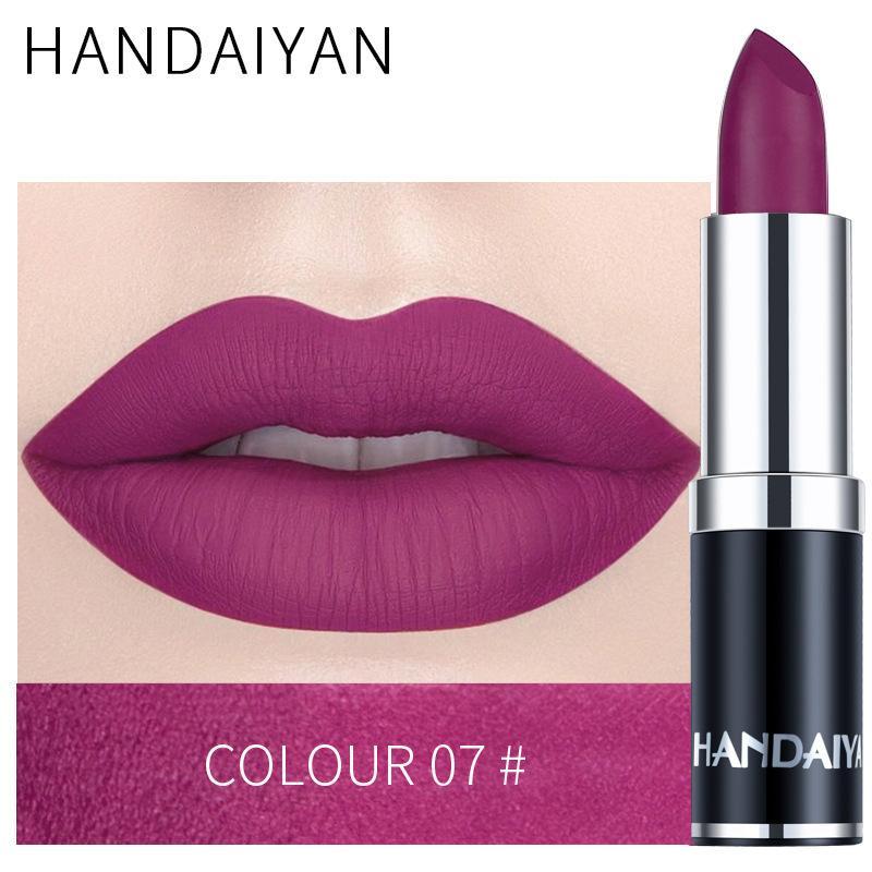 Matte Lipstick 12 Shades Long Lasting Moisturizing Perfect For Daily Wear Party Makeup Gifts