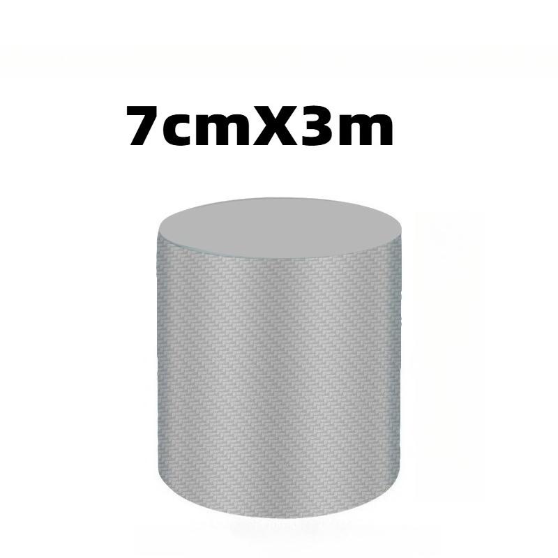 Transparent Carbon Fiber Car Threshold Portector Moulding Strip Trim Bumper Strip Door Sill Film Anti Scratch Guards Car Sticker