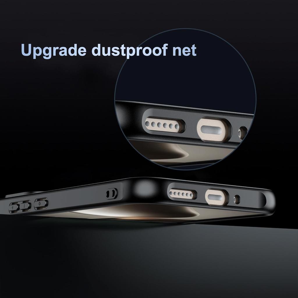 Frosted Matte Case for Xiaomi 15T Mi 15T Pro 5G Cover Shockproof Translucent Skin-Touch Hard Back Shell Frame Fundas