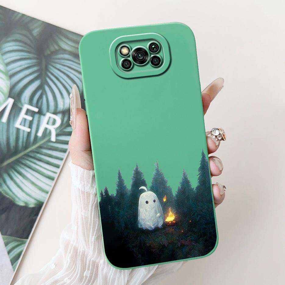 For Xiaomi Poco X3 Pro Case Luxury Candy Painted Cover Shockproof Phone Case For Xiaomi Poco X3 NFC PocoX3 Pro Soft Fundas Coque
