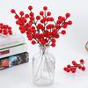 Christmas Simulation Berry Berries Branches Artificial Flower Fruit Cherry Plants Pendant Home Xmas Party Decoration DIY Gift