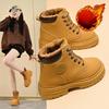 Thick-fur-lined High-top Boots, Versatile Ankle Boots, Thick Cotton Shoes, Snow Boots for Women