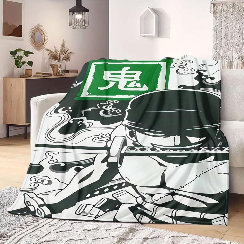 OnePiece Anime Flannel Blanket Warm,Comfortable,Suitable for Bedrooms,Sofas,Beds,Chairs,Picnics,Travel