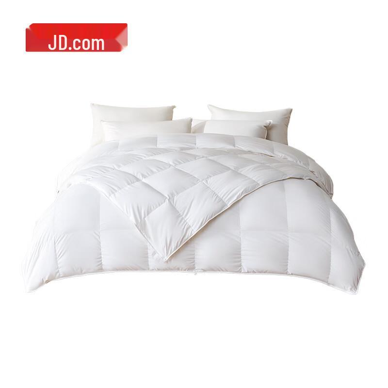 Jingdong Zhizao 90% White Duck Down All-Season Comforter