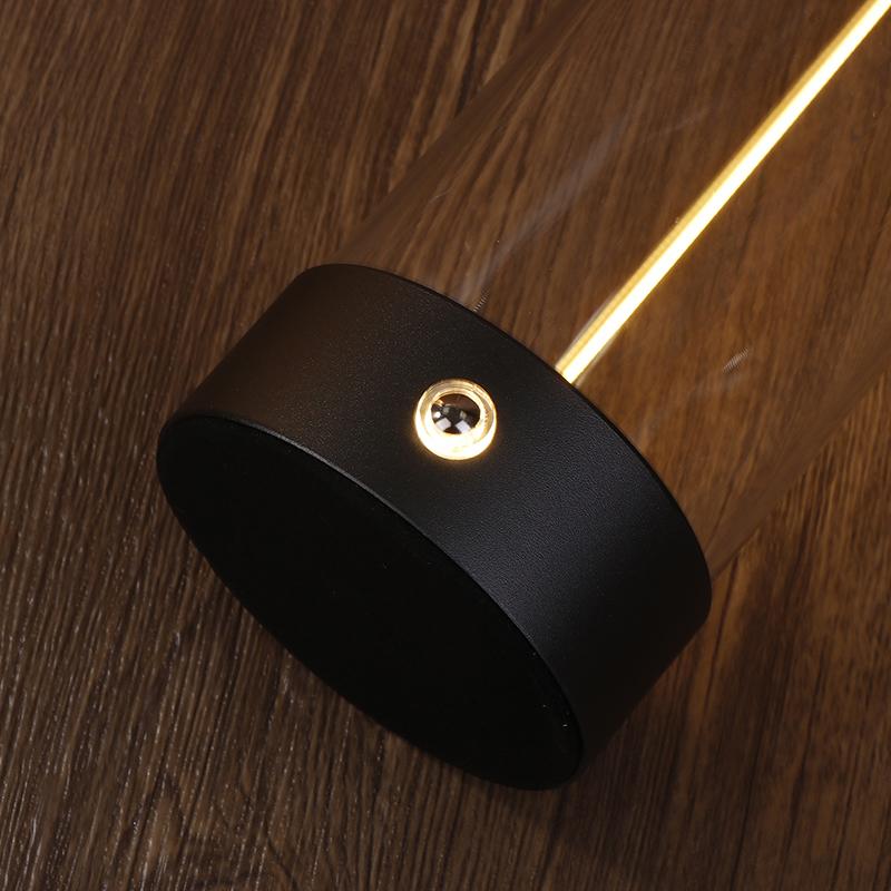 Mini Minimalist Table Lamp Cordless Led Desk Lamp Rechargeable Modern Night Lights Portable Nightstand Lamps For Bedroom