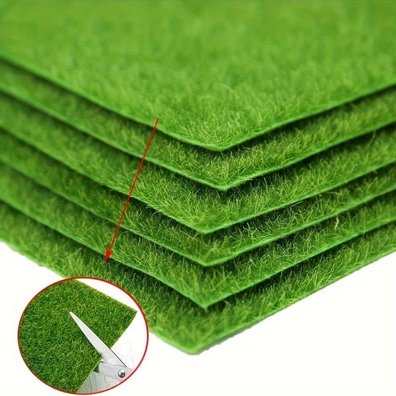 1 Peça Mini Gramado Artificial Terrários DIY Decoração de Micro Paisagem Musgo Falso Miniaturas de Bonsai Ornamento de Jardim