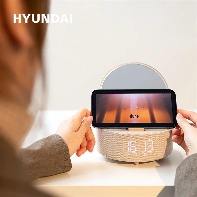 HYUNDAI YH-F166 Wireless Charging Makeup Mirror Speaker