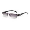 Light Resin Reading Glasses Half Frame Clear Lens 1 0 1 5 2 0 2 5 3 0 3 5 4 0 for Men Women Presbyopic Eyewear