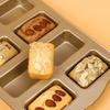 Pabai 8-Cavity Non-stick Mini Toast Baking Pan