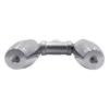 Stainless Steel High Pressure Washer Replacement Nozzle Tip Garden Cleaning Tool Rotating Double Nozzle Tip 1/4inch
