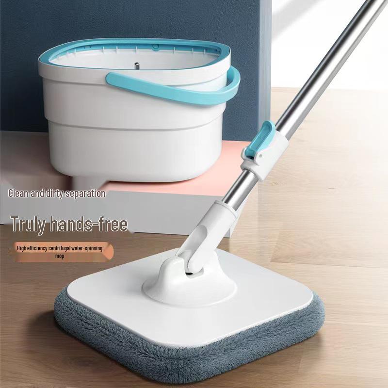 Hands-Free Rotating Mop with Clean and Dirty Water Separation - The Perfect Household Cleaning Companion