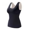 Thermal Underwear Women's Seamless Winter Plus Velvet Thickened Autumn and Winter Vest Double-sided Brushed Bottoming Shirt with Chest Pad