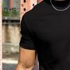 Men's Loose Fit Athletic T-Shirts Summer Crew Neck Short Sleeve Top Outdoor Workout Tee Casual Basic Tops for Daily Life Sports Street