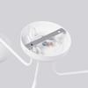 Lampa Sufitowa Nowoczesna Biała Szklane Białe Kule Do Salonu Przedpokoju 3Xg9 8W Astral Sollux Lighting