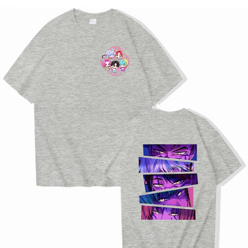 KPop Demon Hunters Cartoon Graphic T Shirt Men Women Clothing Harajuku Y2k Oversized T-shirts Summer Casual Short Sleeve T-shirt 16 Colors